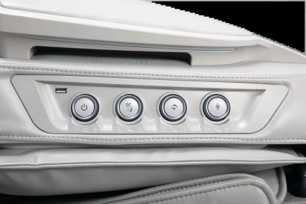 Массажное кресло с искусственным интеллектом Skyliner 3, черно-белое, фото 20