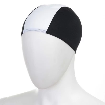 Шапочка для плавания детская &quot;FASHY Polyester Cap&quot;, бело-черный, полиэстер, фото 1