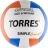 СЦ*Мяч вол. &quot;TORRES Simple Orange&quot; арт.V30125, р.5, синт.кожа (ТПУ), маш. сшивка, бут.кам,бел-гол-ор