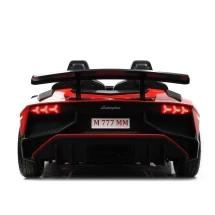 Электромобиль Lamborghini Aventador 24V A8803 красный
