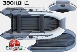 Лодка ПВХ Юкона (YUKONA) 380 НДНД надувная под мотор, фото 2