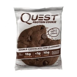 Печенье Quest Cookie Double Chocolate Chip Cookie (12 шт), фото 2