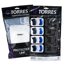 Наколенники спортивные &quot;TORRES Light&quot;, белый,р.XS, арт.PRL11019XS-01, нейлон, ЭВА, фото 2