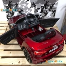 Электромобиль Audi S5 Cabriolet LUXURY красный
