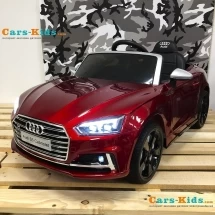 Электромобиль Audi S5 Cabriolet LUXURY красный