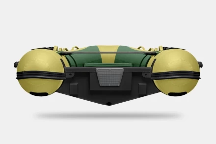 Gladiator RIB 380 AL Зелено-оливковый моторная лодка ПВХ Жесткое дно (морской алюминий), киль, фото 6