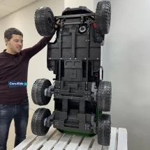 Электромобиль грузовик Т100ТТ зеленый