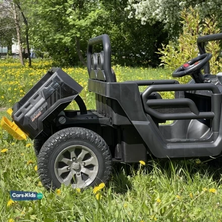 Электромобиль грузовик H005HH 24V 4WD черный, фото 3