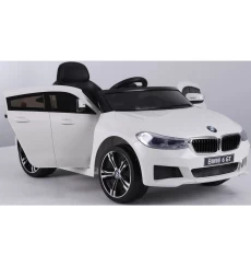 Электромобиль BMW 6 GT JJ2164 белый, фото 4