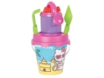 Набор для пляжа и песочницы с лейкой Hello Kitty Pilsan (06-011)