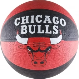 Мяч баскетбольный любительский &quot;SPALDING Chicago Bulls&quot;, размер 7, символика команды Chicago, фото 2