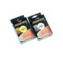 Мяч н/т Master 1* (6шт.) (белый)