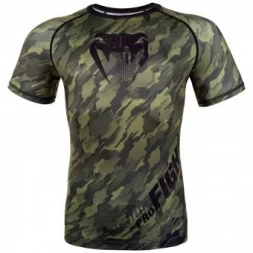 Рашгард Venum Tecmo Khaki S/S, фото 1