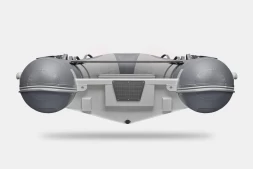 Gladiator RIB 420 AL Светло-темносерый моторная лодка ПВХ Жесткое дно (морской алюминий), киль, фото 5