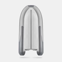 Gladiator RIB 420 AL Светло-темносерый моторная лодка ПВХ Жесткое дно (морской алюминий), киль, фото 4