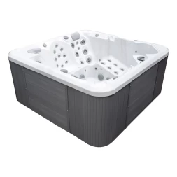 Гидромассажный бассейн IQUE Dreamline-II 2200-II-DD-BPM (WiFi+MICROSILK) (220х220х96 см), Brushedwalnut, фото 2