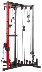 Силовая рама c верхним и нижним блоком (Кроссовер тренажер) VictoryFit VF-B2024 (2 места), фото 6