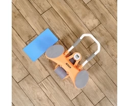 Тренажёр для пресса AB Roller SND оранжевый с ковриком 34 х 17 x 0.6 cм, фото 11