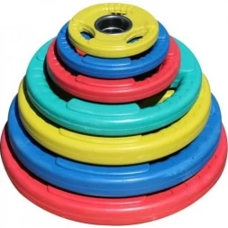 Диск обрезиненный ZSO цветной &quot;3 HANDLE&quot; D-51, 25 кг, фото 2