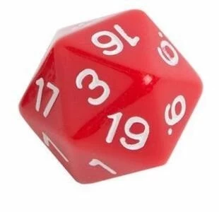 Игральные кости, 20 граней, фото 1