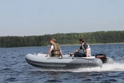 Моторная лодка ПВХ Фрегат 390 C киль, усиленный пайол, фото 7