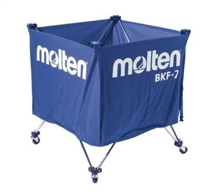 Корзина для мячей &quot;MOLTEN&quot;, на 15-18 баскетбольных мячей, ДхШхВ 67х67х75 см, фото 1