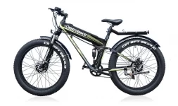 Велогибрид UBERBIKE FAT 48V 1000W BLACK, фото 1