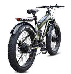 Велогибрид UBERBIKE FAT 48V 1000W BLACK, фото 11