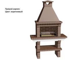 Печь Аристократ 702 Прямоугольный кирпич красный, фото 8