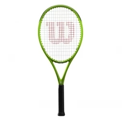 Ракетка б/т Wilson Blade Feel Pro, артWR018810U3, для любителей, алюминий, со струнами, зеленый