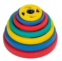 Диск обрезиненный PROFI-FIT цветной &quot;FASSION&quot; D-51, 15 кг