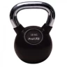 Изображение товара Гиря обрезиненная с хромированной ручкой PROFI-FIT, 18 кг