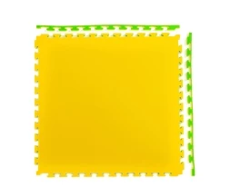Будо-мат, 100 x 100 см, 20 мм, цвет жёлто-зелёный, фото 1