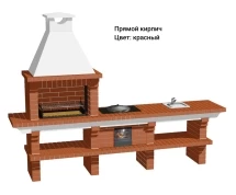 Печь Аристократ 716 S Прямоугольный кирпич графитовый серый