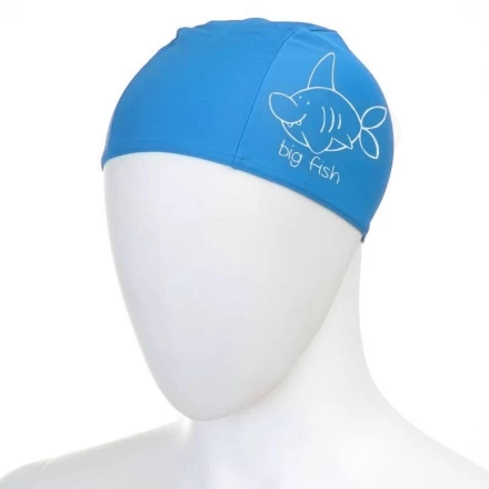 Шапочка для плав. дет. &quot;FASHY Polyester kids Printed Cap&quot;, арт.3220-00-75, полиэстер, голубой, фото 1
