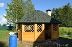 Беседка из бревен №17 - 5х4м Под ключ, фото 2