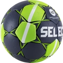 Мяч ганд. &quot;SELECT Solera&quot; арт.843408-994,Senior (р.3), EHF Appr,ПУ, руч.сш, темносеро-лайм