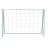 Ворота игровые DFC GOAL302T 302x200x130cm с тентом для отрабатывания ударов