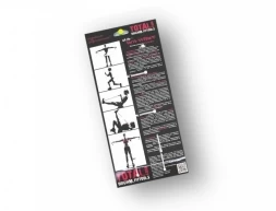 Эспандер трубчатый TOTAL BODY (латекс) черный 18,1 кг, фото 4