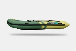 GLADIATOR B 370 LIGHT B Зелено-оливковый моторная лодка ПВХ Фанерный пайол, фото 6