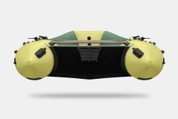 GLADIATOR B 370 LIGHT B Зелено-оливковый моторная лодка ПВХ Фанерный пайол, фото 5