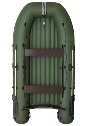 Моторная лодка ПВХ Фрегат 390 Air (НДНД) Зеленый, фото 1