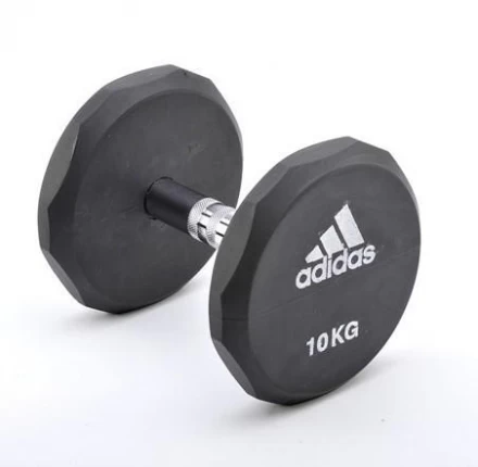 Гантель обрезиненная Adidas 5 кг Арт.ADWT-10321, фото 1
