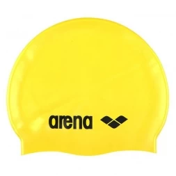 Шапочка для плавания &quot;ARENA Classic Silicone&quot;, желтый, силикон