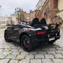 Электромобиль Lamborghini Aventador SVJ — HL328 черный