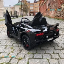 Электромобиль Lamborghini Aventador SVJ — HL328 черный