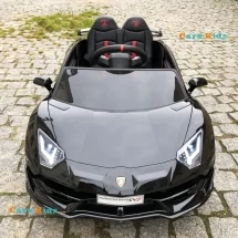 Электромобиль Lamborghini Aventador SVJ — HL328 черный