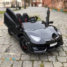 Электромобиль Lamborghini Aventador SVJ — HL328 черный