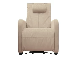 Кресло-реклайнер электрический с подъемом и массажем FUJIMO LIFT CHAIR Ваниль, фото 7