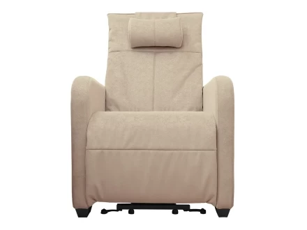 Кресло-реклайнер электрический с подъемом и массажем FUJIMO LIFT CHAIR Ваниль, фото 7
